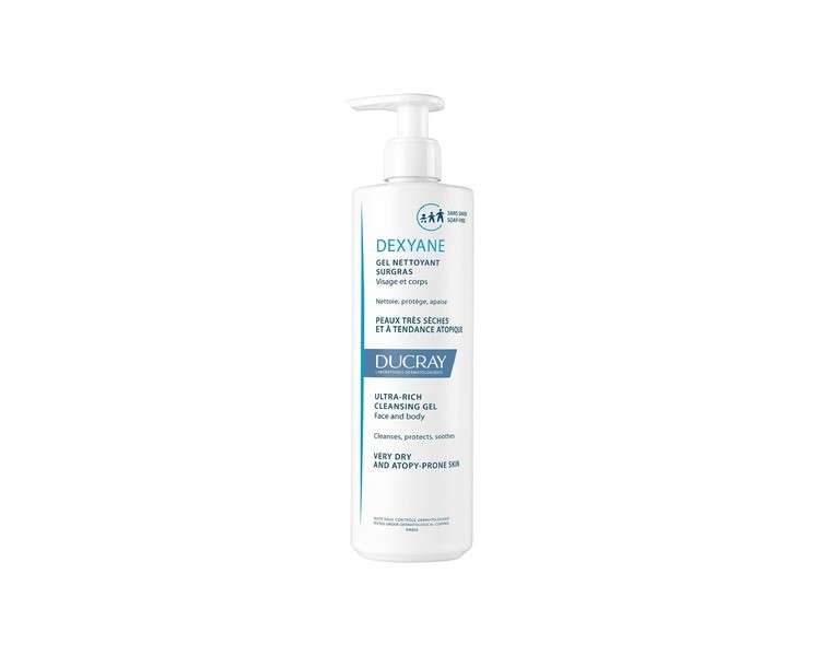 Ducray Dexyane Gel for Oily Skin 400ml