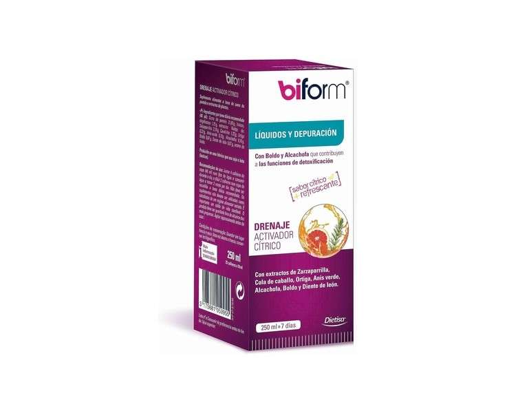 BIFORM Citric Drainage Activator without Fucus 250ml