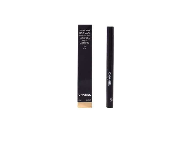 Signature De Chanel Intense Longwear Eyeliner Pen No.10 Noir 0.5ml