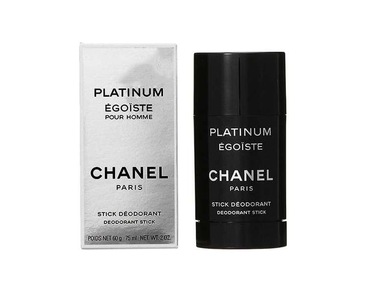 Chanel Égoïste Platinum Deodorant Stick 75ml