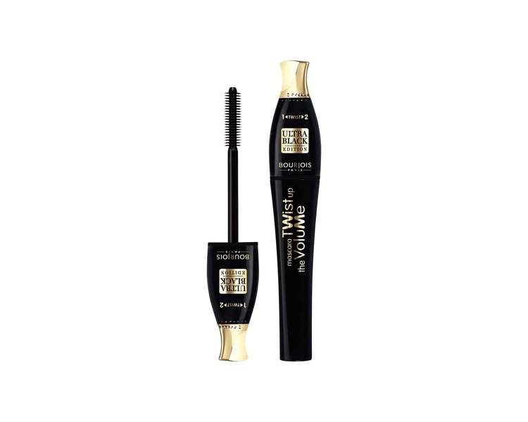 Bourjois Twist Up The Volume Mascara With Transformable 2-In-1 Brush 8ml 52 Ultra Black