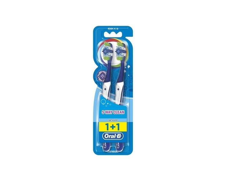 Oral-B Complete Toothbrush Medium 2 Units