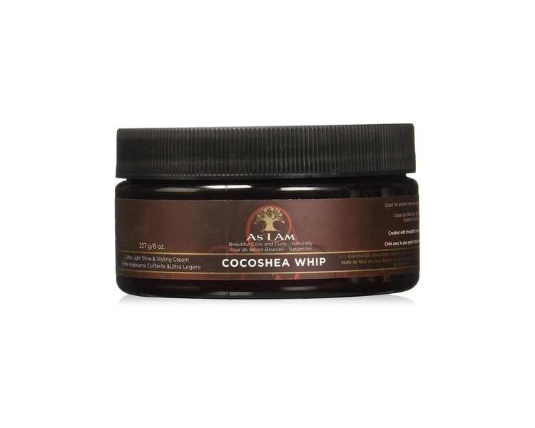 As I Am CocoShea Whip Ultra Light Hydrating and Styling Cream 227g 8 oz