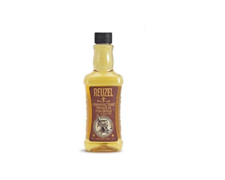 Reuzel Grooming Tonic Pro Oil Treatment for Men with Organic and Natural Ingredients 11.83 oz