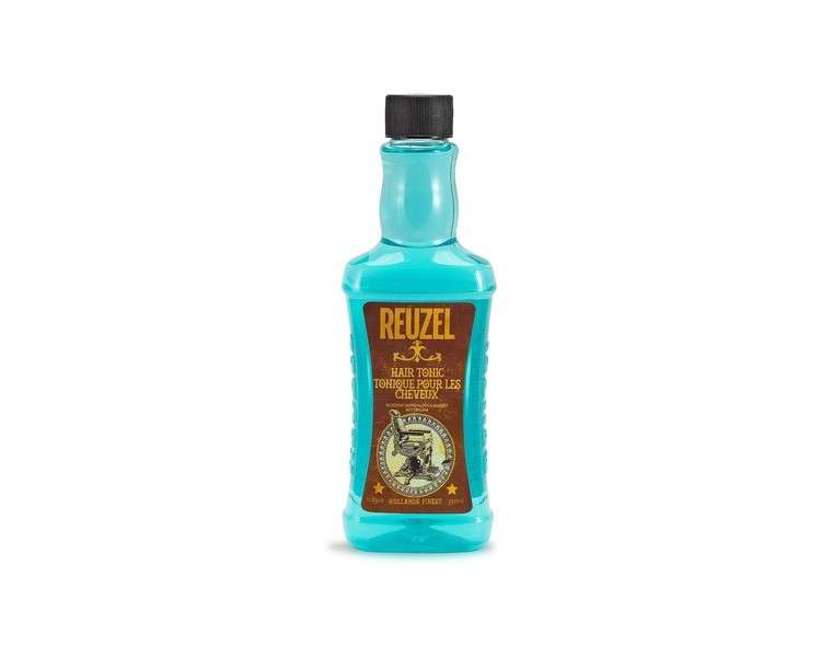 Reuzel Hair Tonic Oil Free Formula Nostalgic Barbershop Fragrance Restores Healthy Natural Looking Shine 350ml
