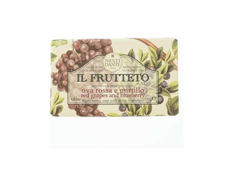 Nesti Dante Il Frutteto Red Grapes & Blueberry Soap