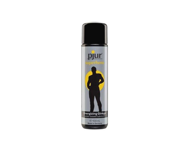 pjur superhero Energizing Glide Water-Based Lubricant with Ginkgo 100ml