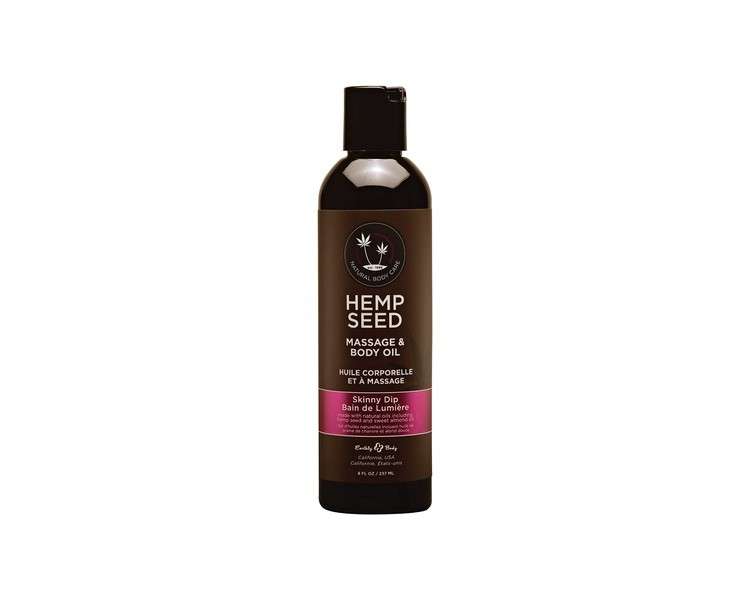 Earthly Body Skinny Dip Massage Oil 8oz