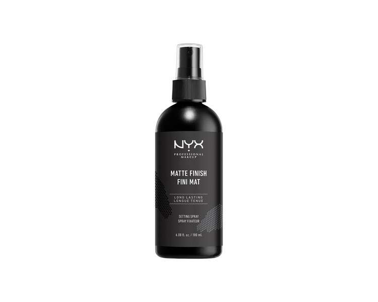 NYX Professional Makeup Setting Spray Long Lasting Formula Matte Finish 180ml