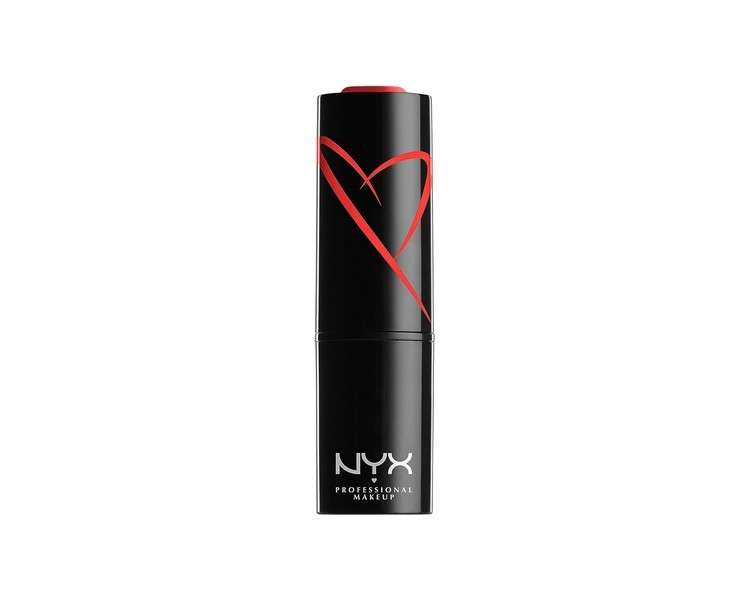 NYX Professional Makeup Shout Loud Satin Lipstick Ultra-Saturated Colour Vegan Formula Day Club 10