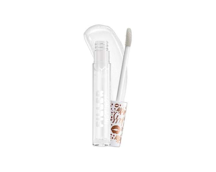 NYX Professional Makeup Filler Instinct Plumping Polish Shimmery Lip Gloss 2.5ml Let's Glaze