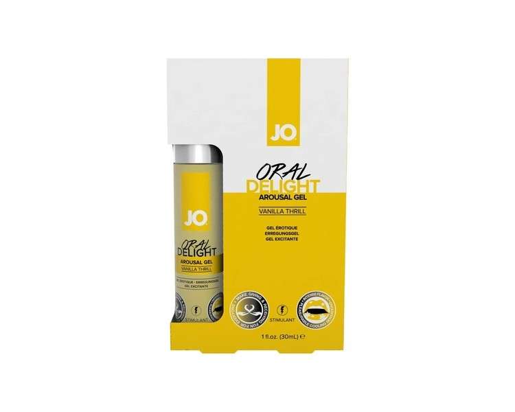 System JO Oral Delight Arousal Gel Vanilla Thrill 30ml