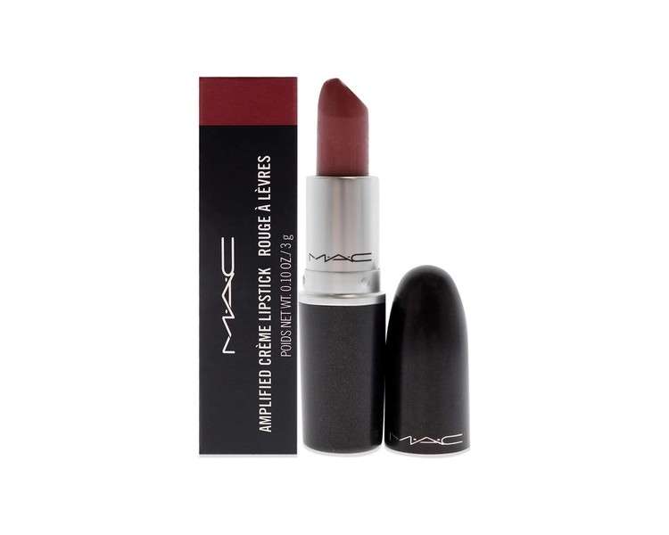 Mac Amplified Creme Lipstick Fast Play Rose Dusty Pink Shade Boxed 3g