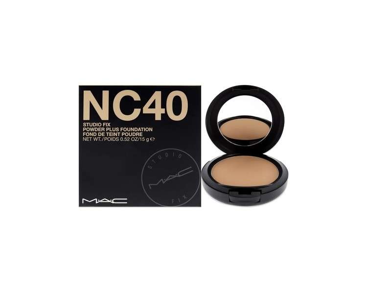 MAC Studio Fix Powder Plus Foundation NC40 15g