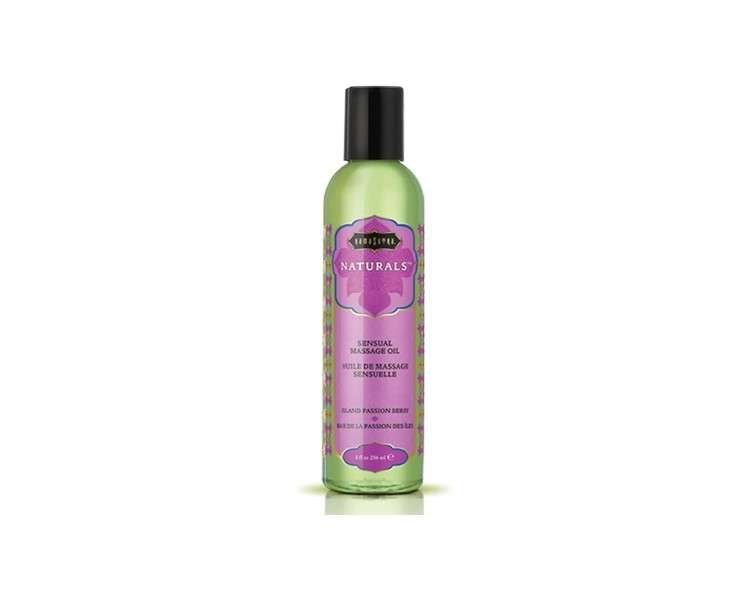 KamaSutra Naturals Island Passion Berry Massage Oil 236ml