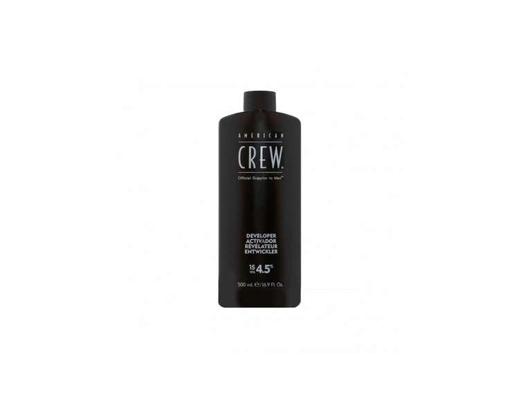 American Crew Gray Hair Coloring Developer for Men 15.2 fl oz