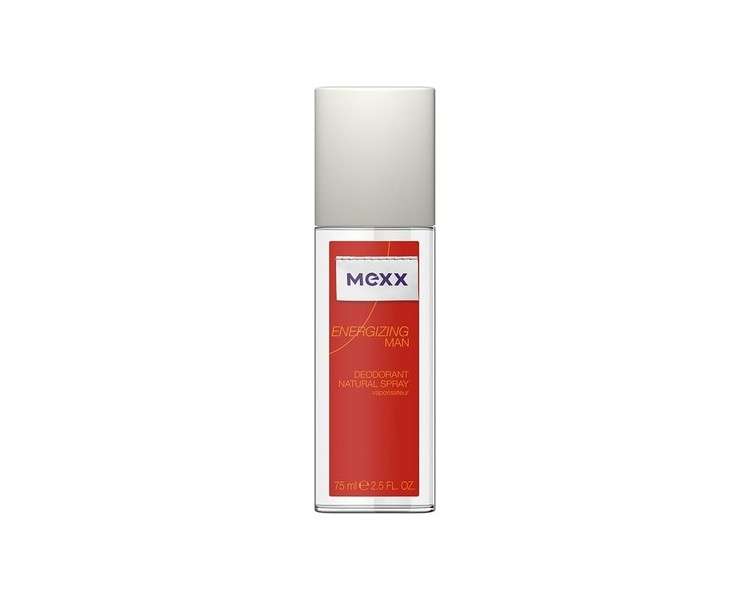 Mexx Energizing Man Natural Deodorant Spray 75ml