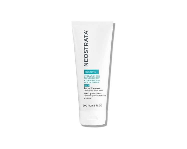 NEOSTRATA RESTORE PHA Hydrating Gel Facial Cleanser Sensitive Skin Exfoliating Blackhead Remover 6.8oz