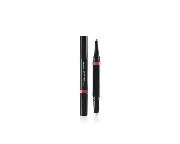 Shiseido LipLiner InkDuo Rosewood 04 - Prime and Line - Long-Lasting 8-Hour Wear - Minimizes Fine Lines and Unevenness - Non-Drying Formula