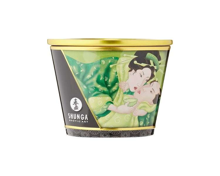 Shunga E25760 Zenitude Massage Candle 9045117 Green