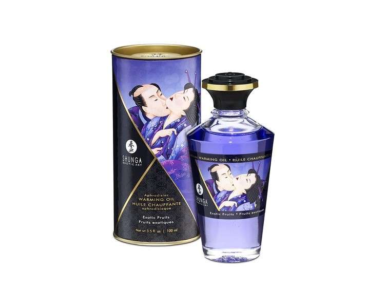 Shunga Aphrodisiac Warming Oil Exotic Fruits Blue