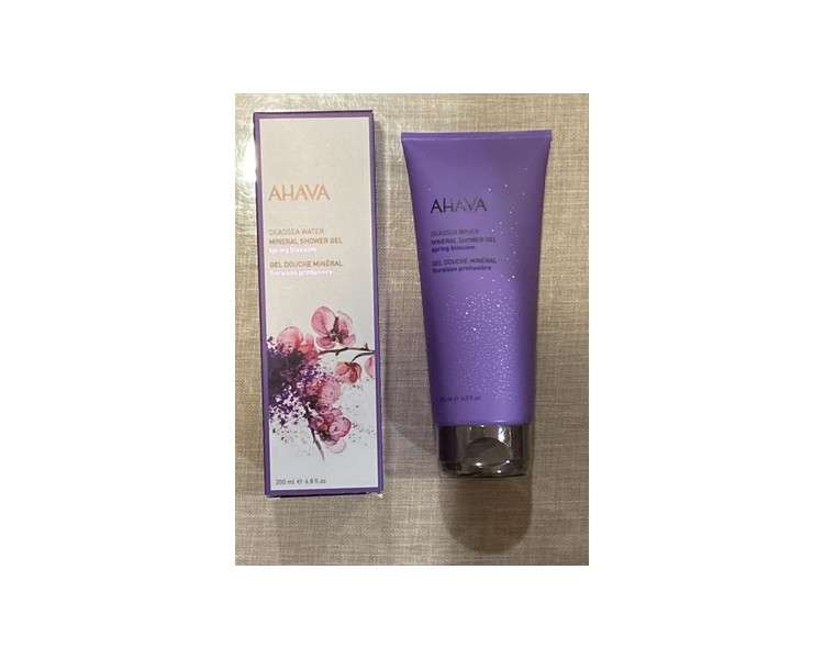 AHAVA Deadsea Water Mineral Shower Gel Spring Blossom 6.8oz 200mL