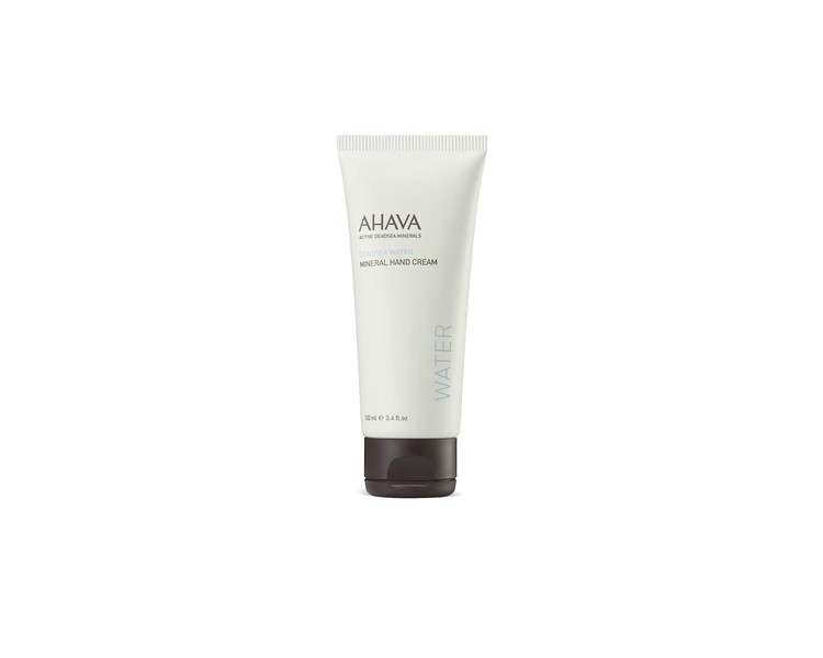 AHAVA Dead Sea Mineral Hand Cream Moisturizer for Dry Cracked Hands 3.4 Fl Oz