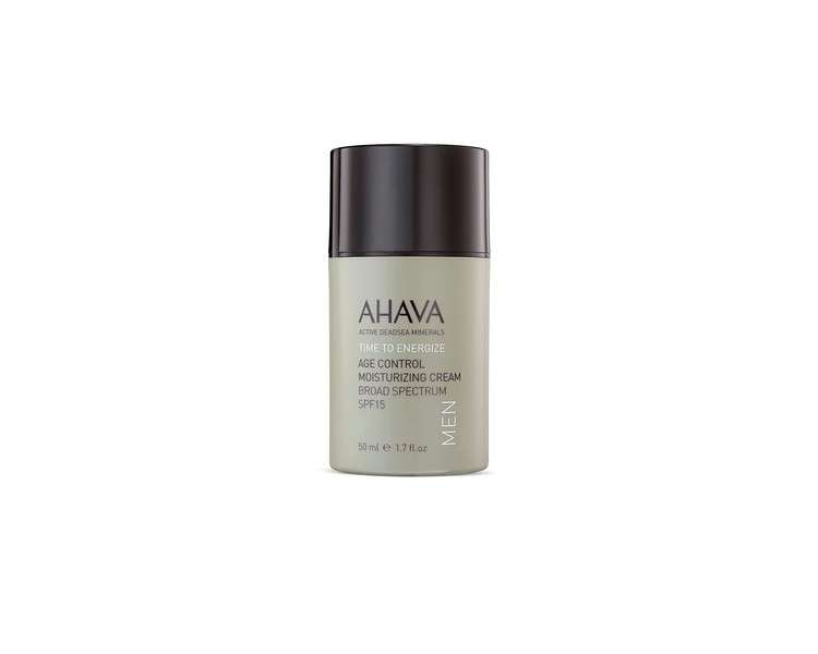 AHAVA Men Age Control Moisturizing Cream with SPF15 50ml