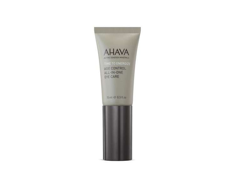 AHAVA Men's Age Control All in One Eye Care 15ml - Natural Eye Puffiness Reducer Anti Aging Firming Under Eye Treatment