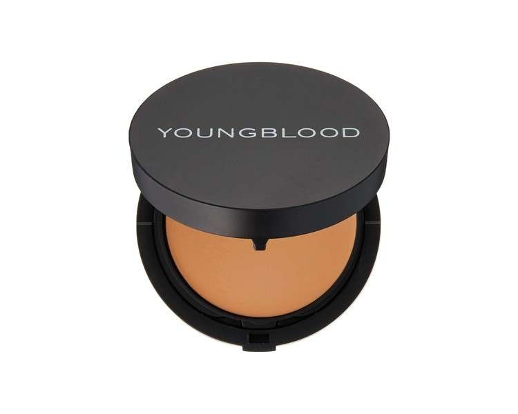 Youngblood Creme Powder Foundation Refillable Compact Warm Beige 0.25oz 7g