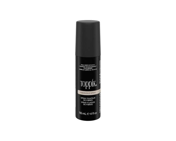 Toppik FiberHold Spray Strengthens Bond Between Hair Fibers for Thicker Looking Hair 118ml