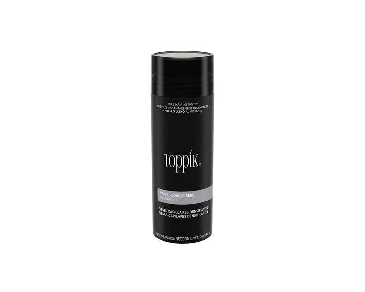 TOPPIK Hair Building Fibers Gray 55g