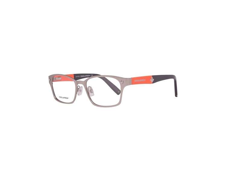 DSQUARED2 Women's Glasses Frame Dq5100 017 52 Silver 4XL