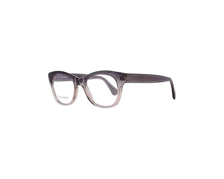 DQ5106 020 49 Dsquared2 Optical Frame Butterfly Eyeglasses 49mm Grey