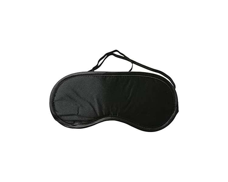 S&M Satin Eye Mask Black