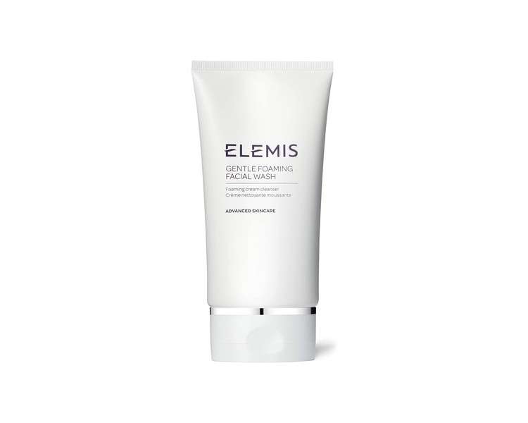 ELEMIS Gentle Foaming Face Wash Purifying and Revitalizing Cream Cleanser with Anti-Oxidants 150ml