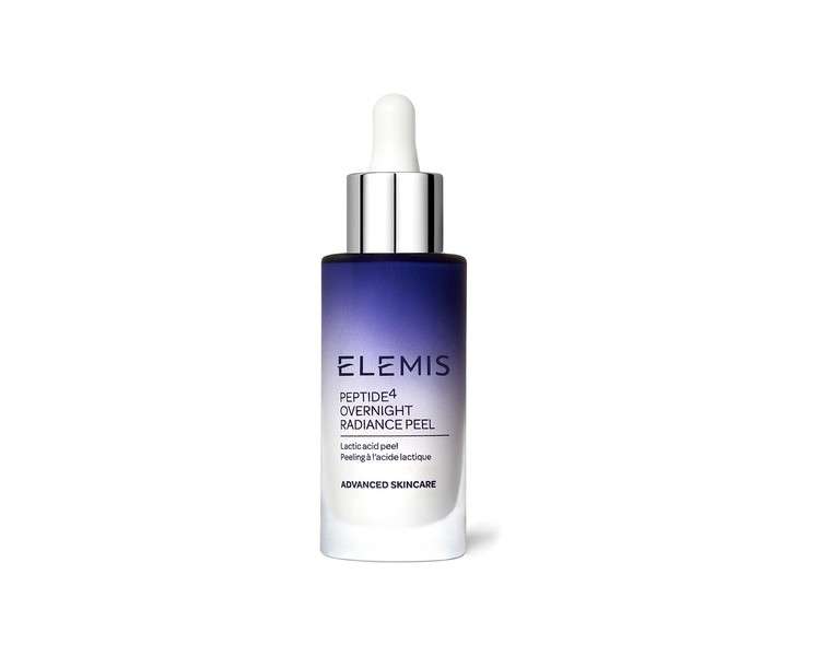 ELEMIS Peptide4 Overnight Radiance Peel with AHAs and Nourishing Botanical Oils 30ml