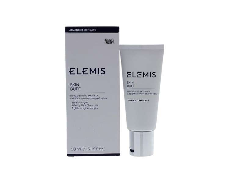 ELEMIS Skin Buff Exfoliating Face Cleanser for a Bright Vibrant Complexion 50ml