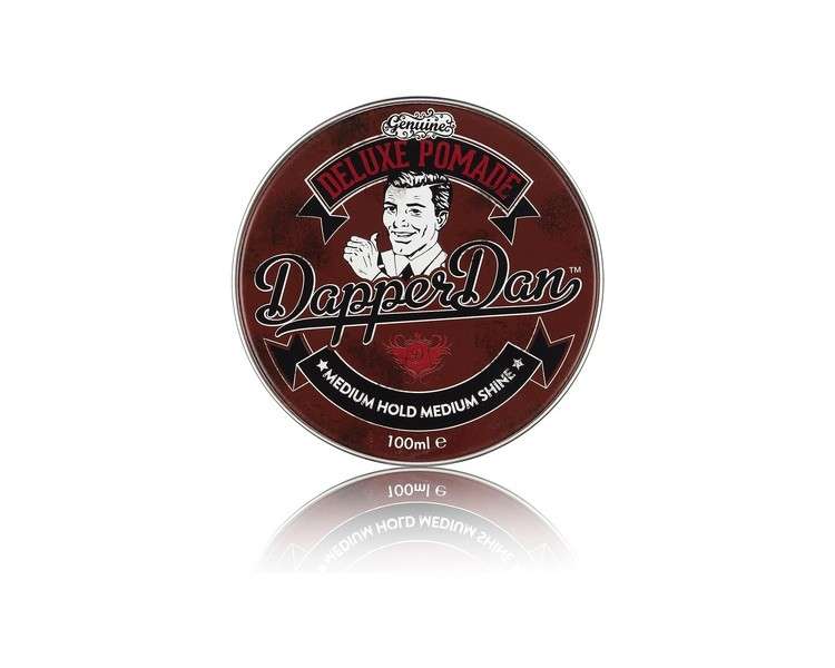 Dapper Dan Deluxe Pomade Medium Hold Medium Shine Citrus & Vanilla Fragrance 100ml