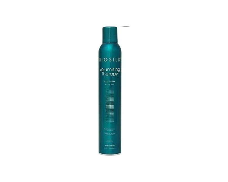 BioSilk Volumizing Therapy Hair Spray Strong Hold Volume Silk Infused 340g