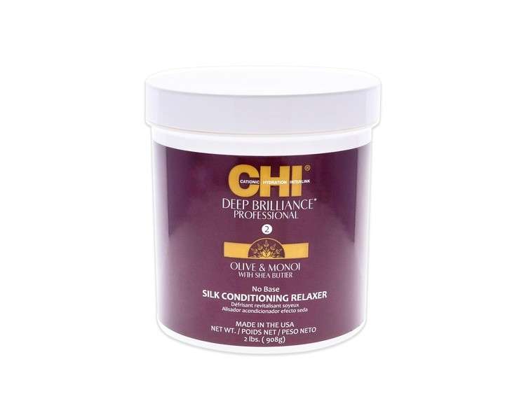 CHI Deep Brilliance Silk Conditioning Relaxer for Unisex 2lb Treatment 908gr