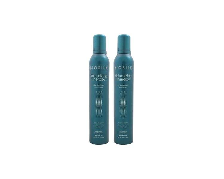 Biosilk Volumizing Therapy Styling Foam Medium Hold 12.7oz