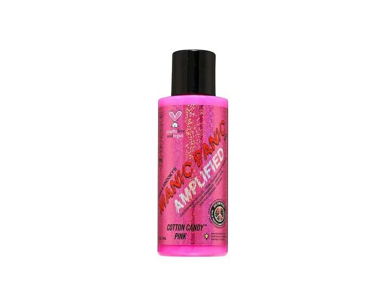Manic Panic Cotton Candy Pink Amplified Creme Vegan Cruelty Free Semi Permanent Hair Dye 118ml