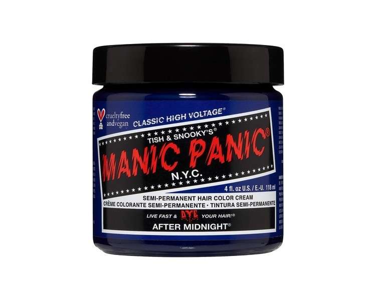 Manic Panic High Voltage Classic Cream Formula After Midnight 0.118kg