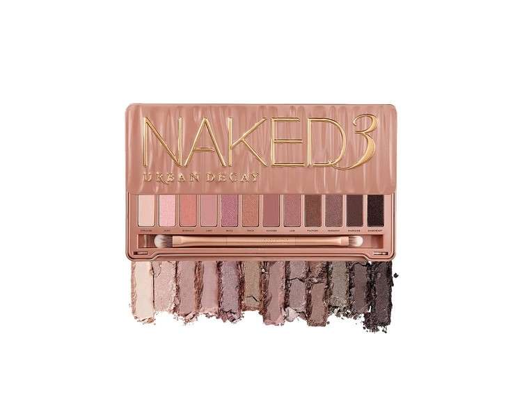 Urban Decay Naked Eyeshadow Palette Richly Pigmented and Ultra Blendable Mattes and High-Shine Shimmers Up to 12 Hour Wear 12 Versatile Shades
