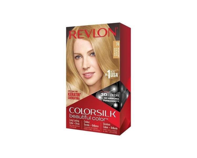 Colorsilk Permanent Hair Dye Medium Blonde