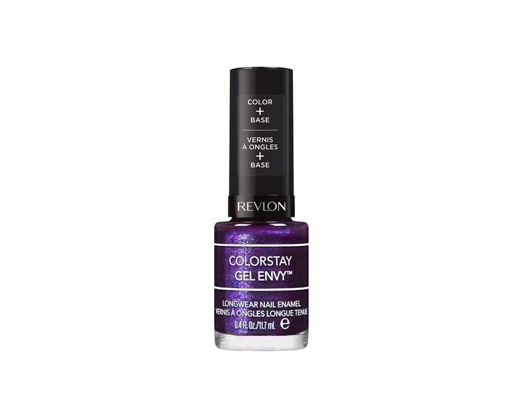 Revlon ColorStay Gel Envy Longwear Nail Polish with Built-in Base Coat and Glossy Shine Finish 0.4oz 430 Showtime