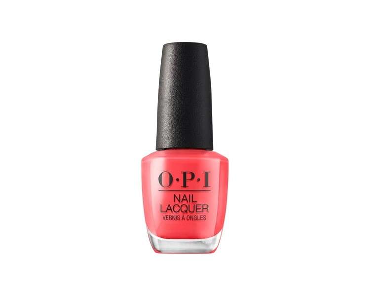 OPI Nail Lacquer I Eat Mainely Lobster Orange Nail Polish 0.5 fl oz