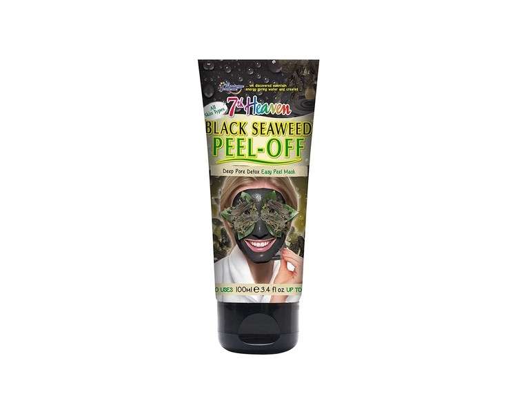 7th Heaven Black Seaweed Peel Off Face Mask 100ml Tube