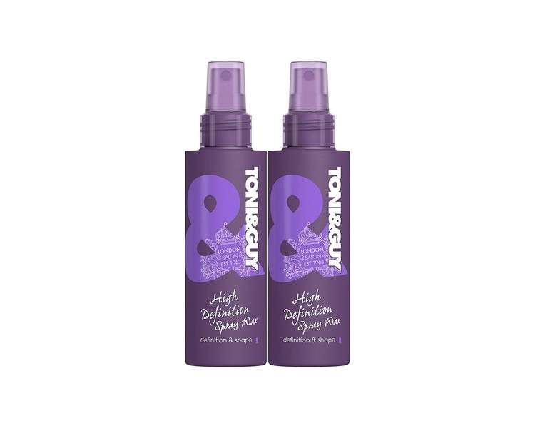 Tony & Guy High Definition Spray Wax 150ml - Pack of 2